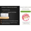 Cepillos De Dientes De Bambú Con Cerdas Suaves, 60 Uds