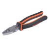 Tactix 200013 Linesman Plier, 220mm/8-1/2-Inch, Black/Orange