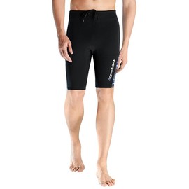 EUPTE 2mm Women/Men Split Body Warm Diving Vest, Surfing and Swimming Diving Shorts (Men's shorts, 3XL)