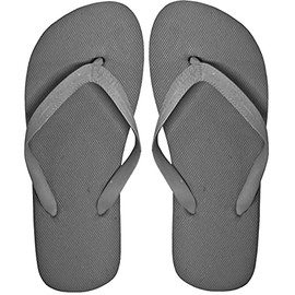 Brisa Solid Boy's Flip Flop Sandal Grey, 12/13