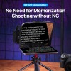 Ulanzi RT02 Universal Teleprompter Prompter for DSLR Camera Phone Tablet