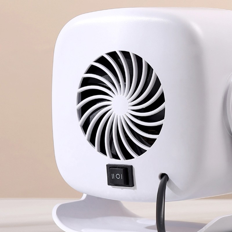 Desktop Heater 800W Energy Efficient Fast Heating Overheating Protection Dumping