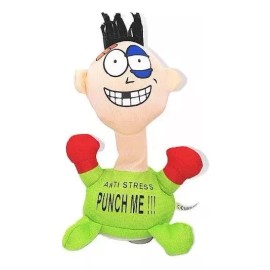 KFMX Juguete De Muñeco De Peluche Eléctrico Antigolpes Punch Me