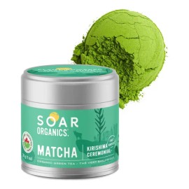 Soar Organics Té Verde Matcha Kirishima Grado Ceremonial 28                                                                                           