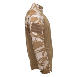 Original British Army Field Shirt Combat DPM Desert camo UBAC Lightweight Military Issue (Large)