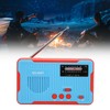 Emergency Radio Rechargeable Battery Powered AM FM Solar Hand Crank