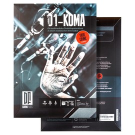 black fox games Crime Game - KOMA - True Crime Exit Game - Escape Room Game - Multiple Playable - Adults + Teenagers