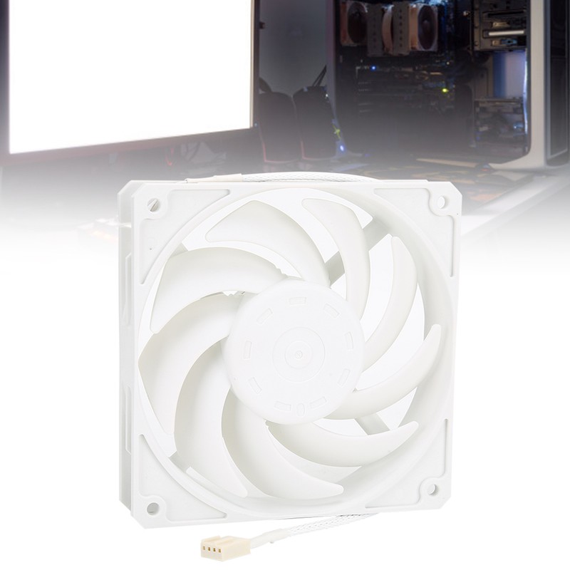 12CM Silent Cooling Fan Low Noise Cooler PWM