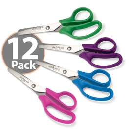 Achieva 5" Kids Scissors; Assorted Colors; 12PK (94171)