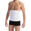 Farmacell 405 (White, S) Men's Waist Control Belt Shaping Band