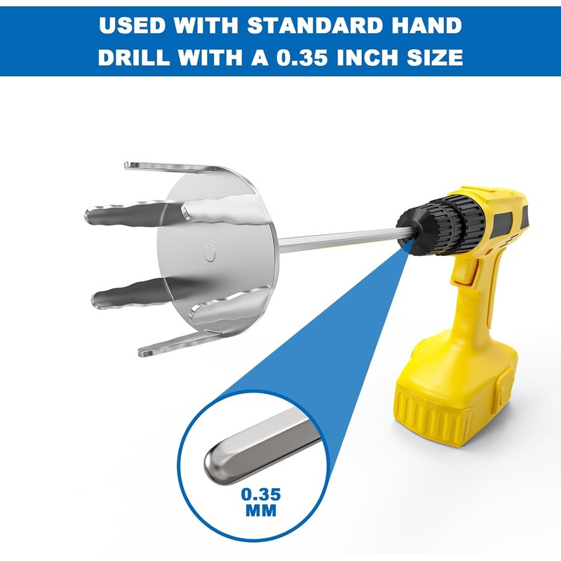 3 Inch Stainless Steel Pork Puller Used with Standard Hand