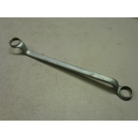 NOS! VINTAGE INDESTRO SUPER 13/16" X 7/8" OFFSET BOX END WRENCH, OXIDIZED, USA!