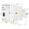 Baomain Manual Household AC Contactor 220VAC 25A 4 Pole 2NO2NC