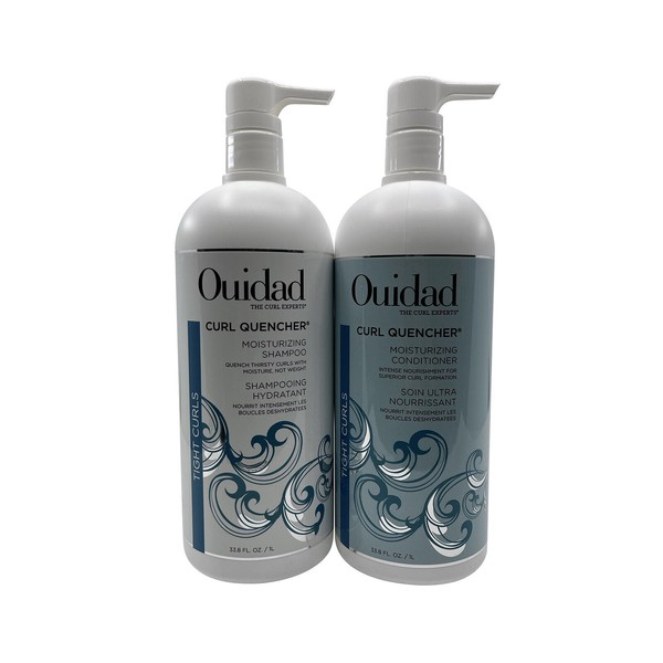 Ouidad Curl Quencher Moisturizing Shampoo & Conditioner Set 33.8 OZ Each