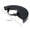 Utoolmart 4 Inch Wheel Guard Black for Angle Grinder 1Pcs