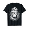 Bigfoot Squatchy Sasquatch Hat Smokey Retro Vintage Bear T-Shirt, black
