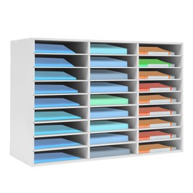 YIYIONCE 36 Slot Office Literature/File Organizer PVC Classroom Mailbox, Paper Organizer Storage, 2023 New Durable, Removable Mail Organizer for Offices, Home or School Use | US STOCK