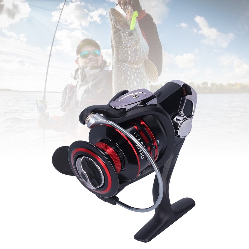 13+1 Bearing Spinning Reel 5.2:1 Gear Ratio Metal Wire Cup
