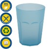 Gariella Plastic Cups Blue Drinking Cups Party Cups Plastic Drinking