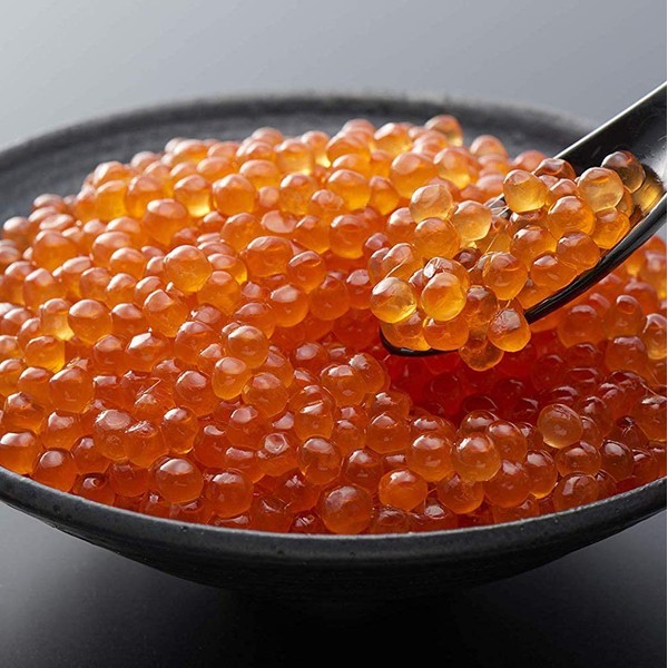 Ainagoya Salmon Roe, Pickled in Soy Sauce, Frozen, High Quality, Produced in Hokkaido, Gift Box Included (8.5 oz (250 g) (2 x 2))