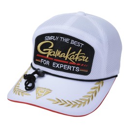 Gamakatsu GM9805 All Mesh Cap (Patch) White L