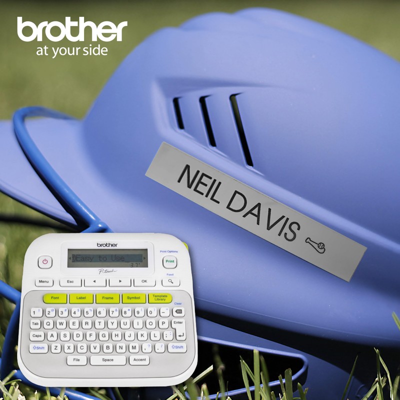Brother P-touch, PTD210, Easy-to-Use Monochrome Label Maker, One-Touch Keys, Multiple