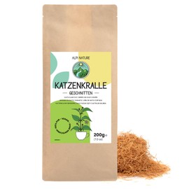 Katzenkralle 200g von Alpi Nature, Tee lose, Cats Claw getrocknet und geschnitten zur Zubereitung von Kräutertee und Katzenkralle Tee