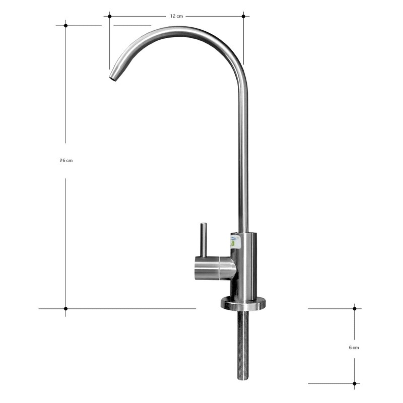 TWaLa Tap Fitting Stainless Steel Combination Set for Osmosis Reverse