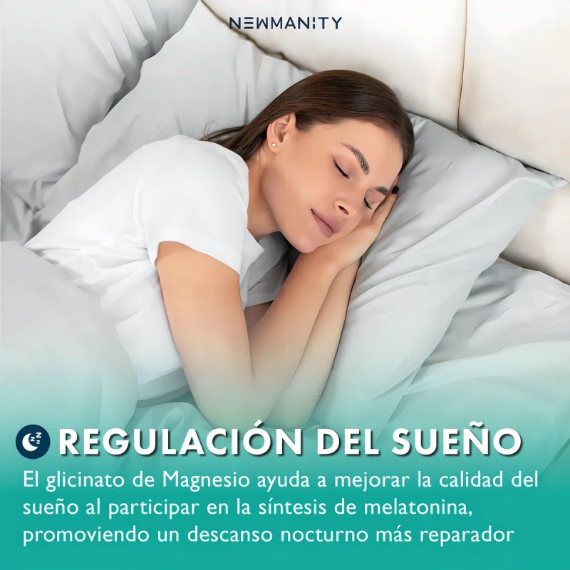 Suplemento en cpsula Newmanity Magnesio de Magnesium Glycinate x 150g