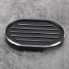 Stripe Style Brake Pedal Pad Motorcycle Footpeg Cover Accessory Fits