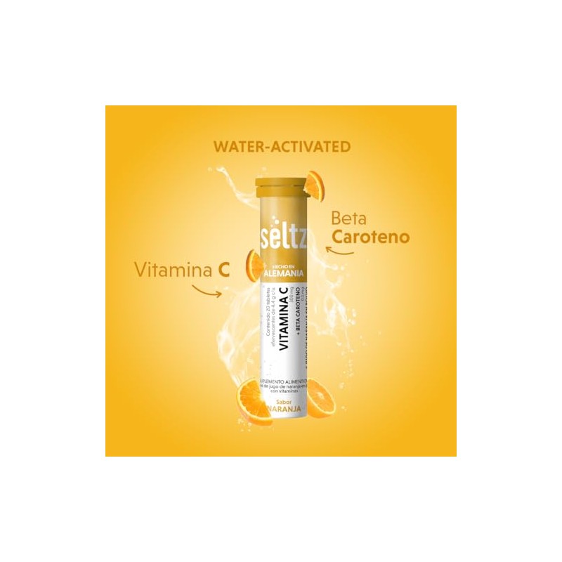 Seltz Suplemento Alimenticio Vitamina C 20 Und