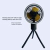 Portable Stroller Fan Handheld LED Night Night USB Rechargeable Multi