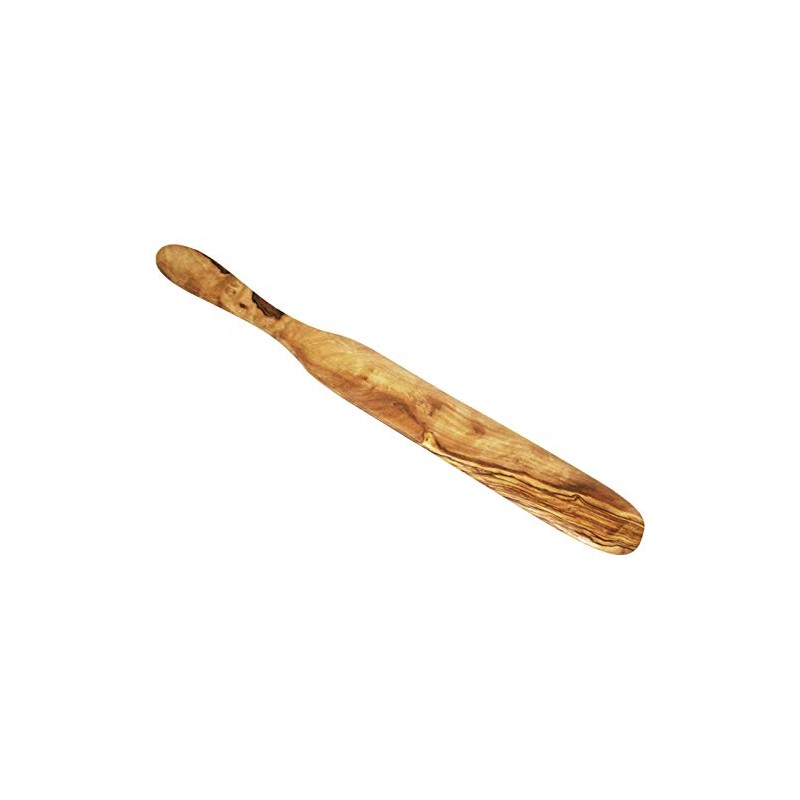 KeboLiv Palette/Crèpe Spatula Made of Olive Wood, Handmade, One Piece,