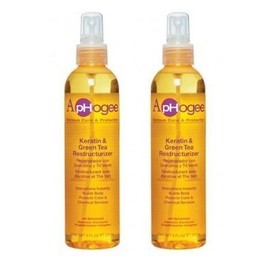 ApHogee Keratin and Green Tea Restructurizer 2 Pack of 8 fl. oz by Aphogee