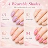 4PCS Water-Based Nail Polish Pen, ,Fast Drying Water Based No