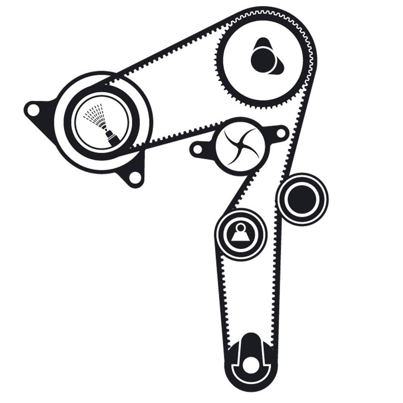 SKF VKMA 05193 Timing belt kit