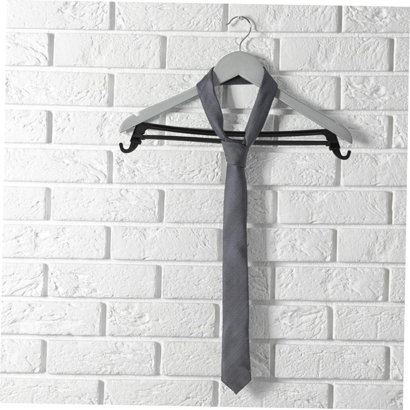 BUGUUYO 10pcs Clothes Hanger Cross Bars Non Slip Hanging Pant