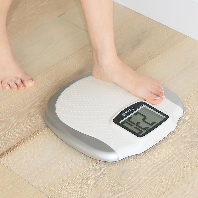 Escali Extra Large Display Digital Bathroom Scale for Body Weight