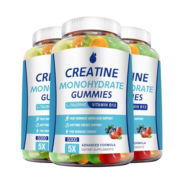 MaxHemp MaxHemp Creatine Monohydrate Gummies 5000mg Creatine for Women &