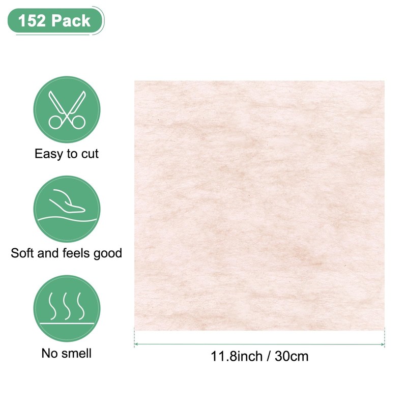 M METERXITY 152-Sheet Korean Cotton Wrapping Flower Paper, 11.8 Inch/