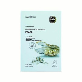 Healing Mask Pack 25ml 10 Sheets Pearl Mariantel Skin Care Moisturizing Pack Sleep Extract Water Natural Caution Cash on delivery or payment upon order / 힐링 마스크팩 25ml 10매 진주 마리앤텔 피부관리 보습 팩 수면 추출 물 자연 주의 착불 또는 주문시 결제