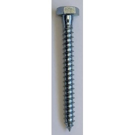 Fastenal 2122367 - 1/2"-6 x 3-1/2" - Grade A - Zinc Finish - Hex Head Lag Screw