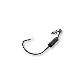 Mustad UltraPoint 91768S18 Power Lock Plus Fishing Hooks (Pack of 3) with Spring Keeper, Black Nickel, Size 2/0