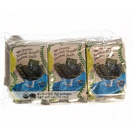Trader Joe's organic roasted teriyaki seaweed