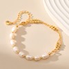 Pearl Bracelet Gold Bracelets for Women Trendy Gold Chain Pearl