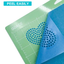 Rhinestone Template Material Sticky Flock Adhesive Stencil Flock Magic Sticky Flock 10sheet 30x20cm (5Sheet Flock 10Sheet Tape)