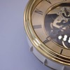DEEWISH Movement, Transparent Skeleton Clock Inserts, Built-in Clock, Quartz Movement,