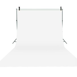 Qinunipoto White Solid Background 1x1.5m Background Sheet Backscreen Virtual Background White Cloth White Back Paper Product Photography Photography Background Chromakey Composite Non-See Through