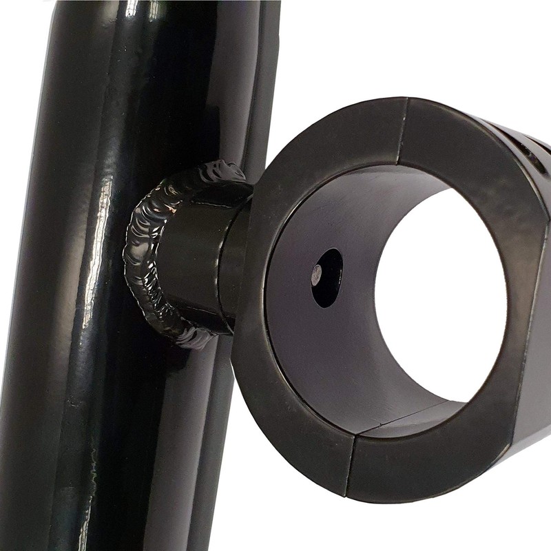 Galaxy Single Black Fishing Rod Pole Holder Mount Bracket for