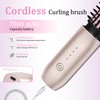 Dongxw Cordless Hair Curling Iron Brush, Travel Curl Brush, 3-in-1